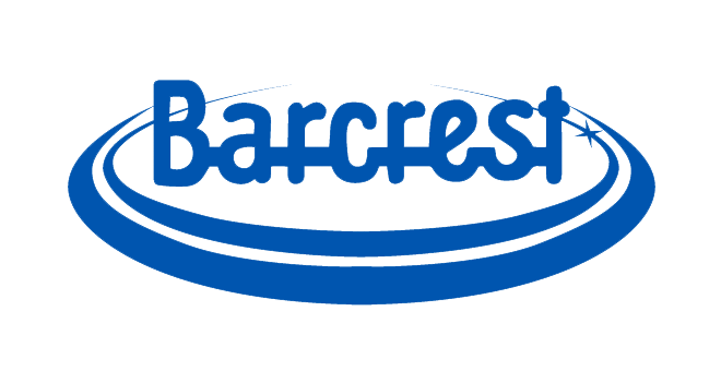 barcrest gaming logo blue